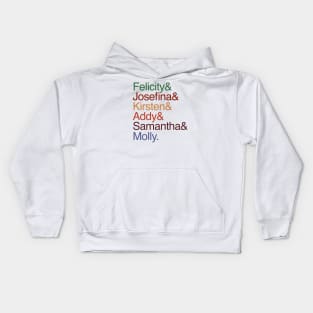 AG OG Nineties Girls Roll Call Kids Hoodie